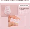 12pcs Duck Bill Valve for eufy S1 Pro/S1/E10, NCVI/Lansinoh Discreet Duo/Zooawa/Nuliie S32 Breast Pump Replacement Part, Essential Nursing Accessories