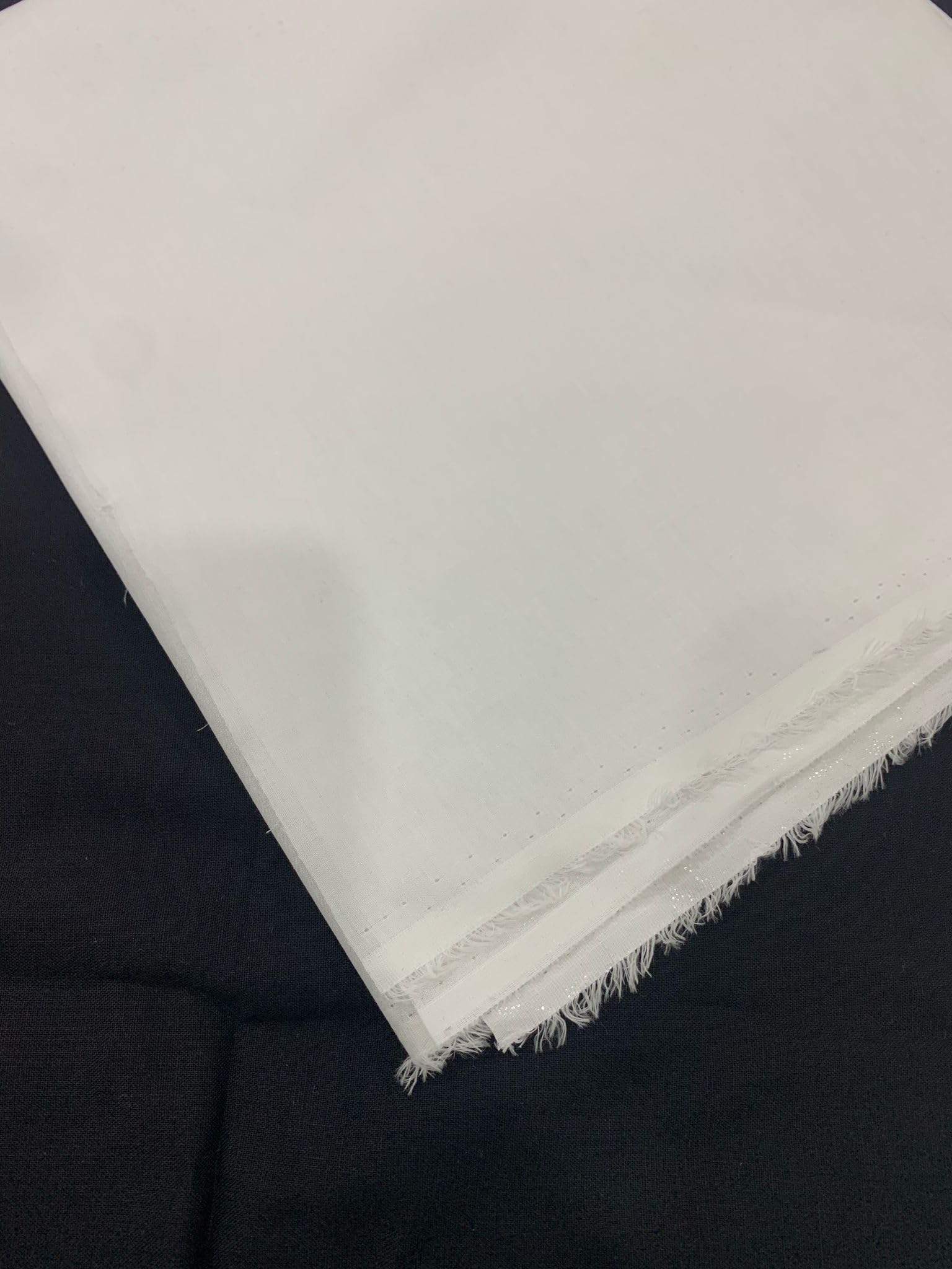 Ft Fashion Track White Ft Fusible Woven Interfacing/Interlining 44" Medium Weight (, 1M)