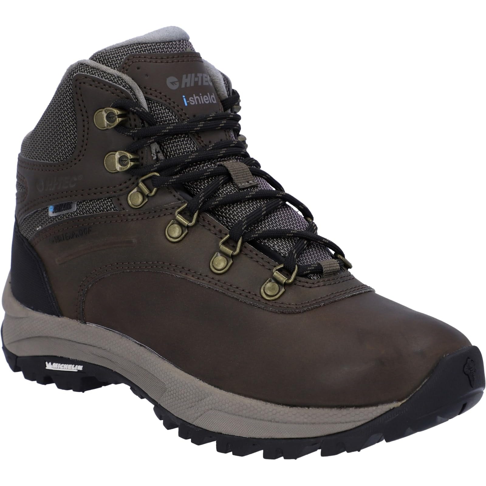 HI-TEC Women's High Rise Hiking Boots, Brown Dark Chocolate 41, 6