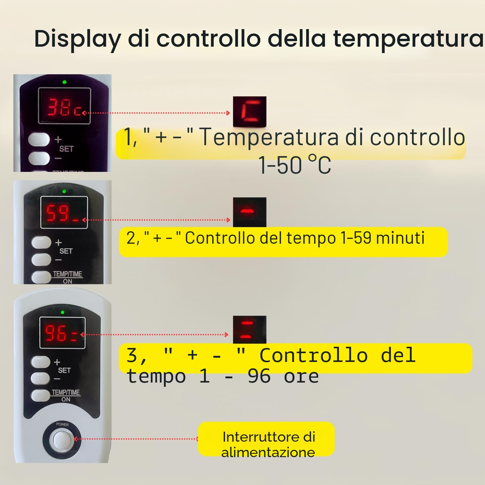 Scatola per la lievitazione del pane con riscaldatore, armadio pieghevole per lievitazione del pane, temperatura e timer regolabili, scatola per la fermentazione dell'impasto per panificazione del