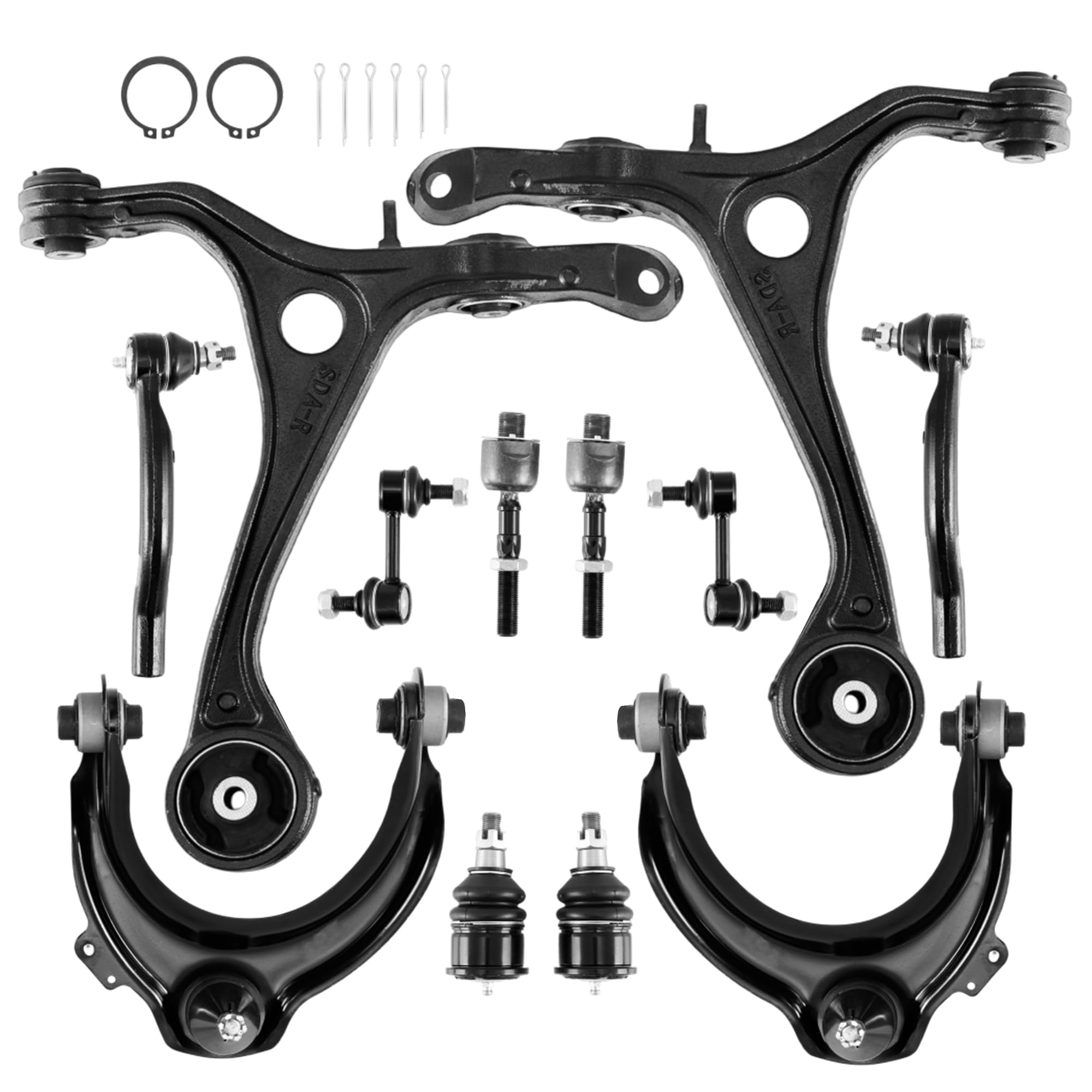 Photo 1 of ***SIMILAR ITEM***
KUIPERAUTO Front Upper Lower Control Arms Set Compatible for 2003-2007 Honda Accord and 2004-2008 Acura TSX, K640290 K640289 Suspension Kit-12pc