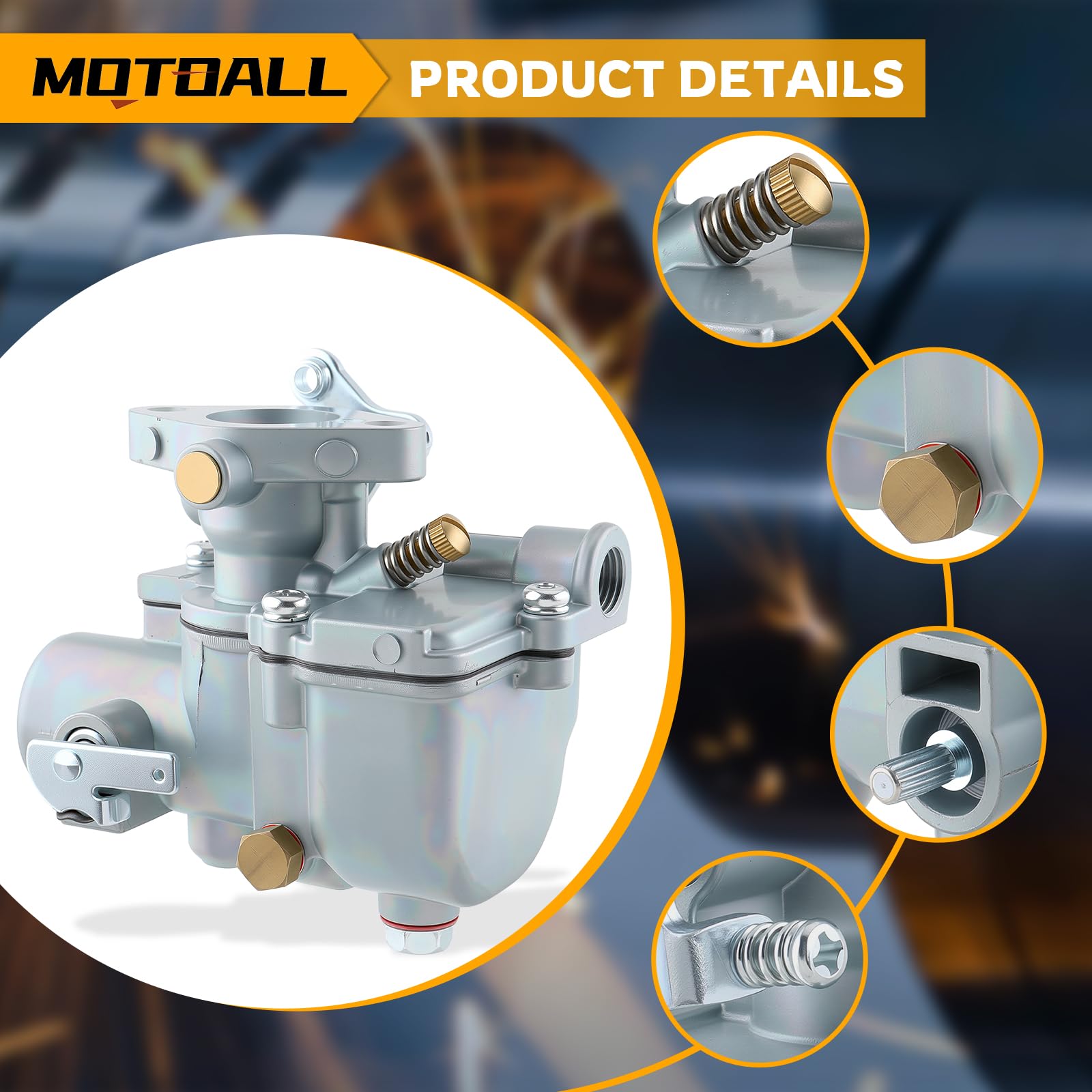 Carburetor Fits International Cub Cub Lo-Boy Cub Lo-Boy 364579R91 405004R91 63349C91 251234R94 - Foto 2