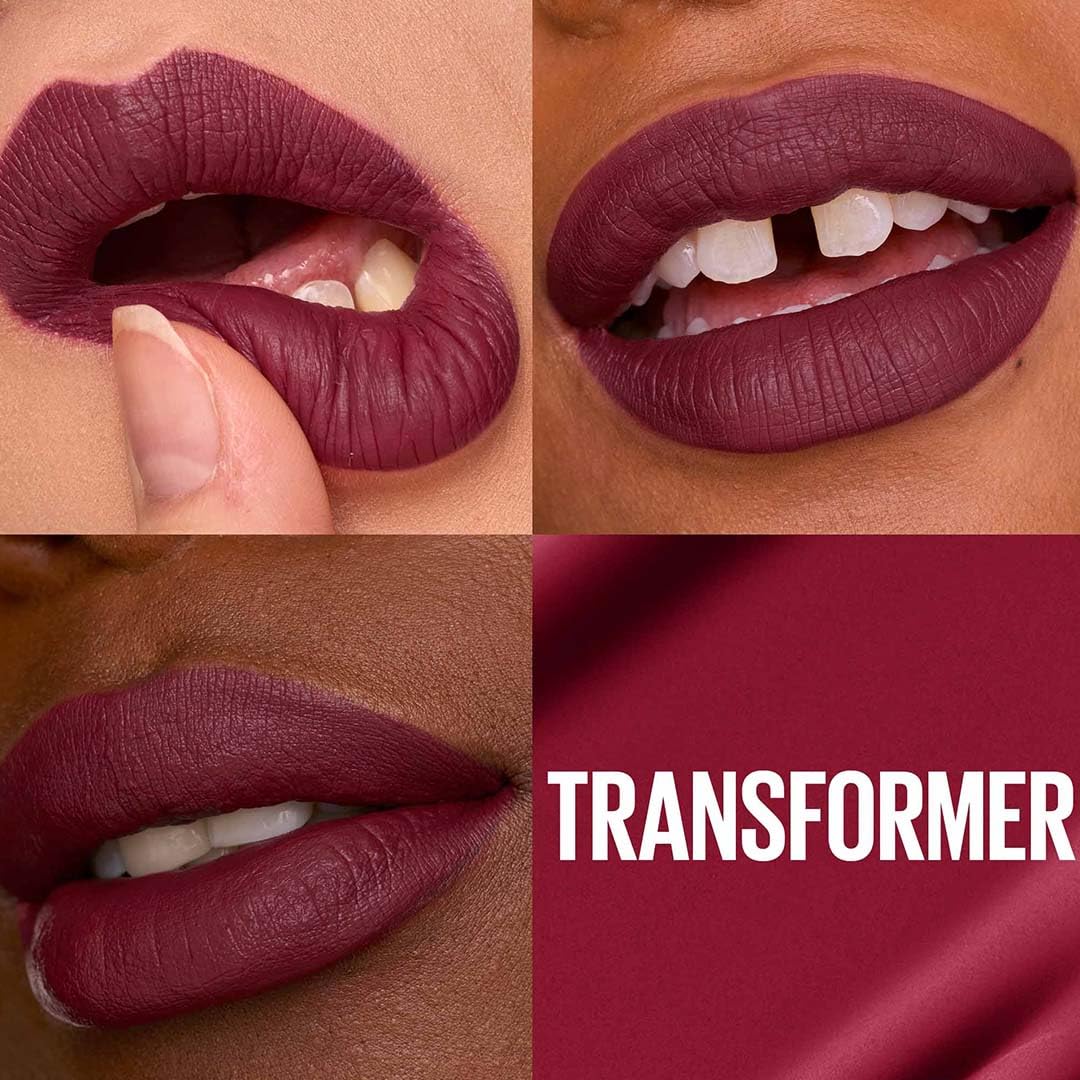 Maybelline New York Super Stay Matte Ink Liquid Lipstick, 230 Transformer 2