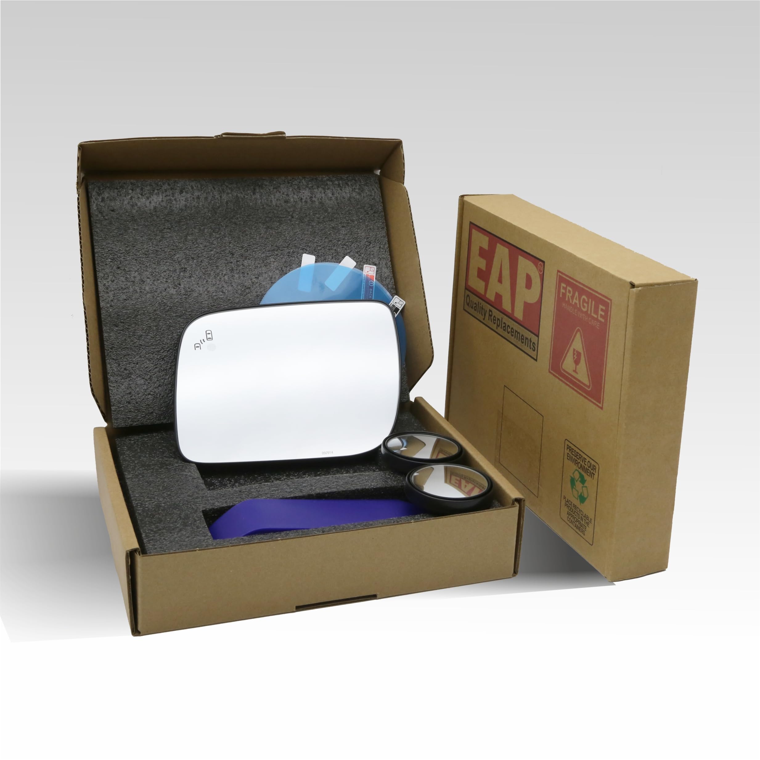 Amazon.com: EAP Driver Side Mirror Glass Compatible with Ford