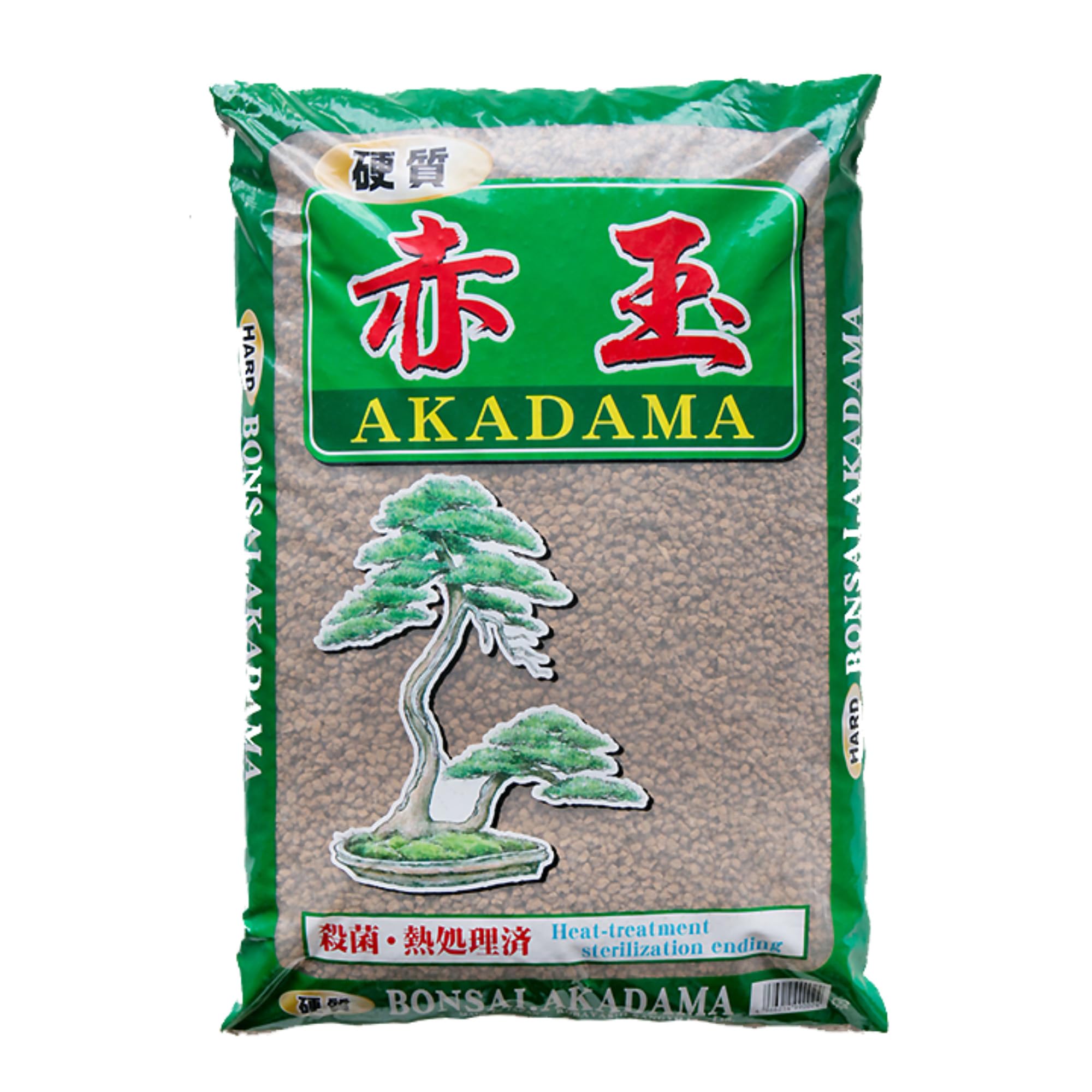 AKADAMA para Bonsai Esterilizada TERMICAMENTE DE Grano Medio 14 litros