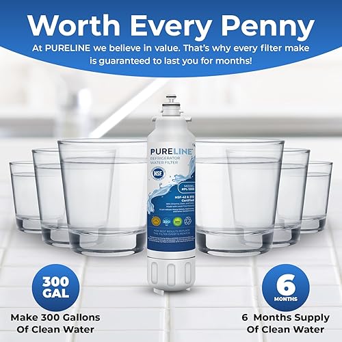 Miniatura 5 de Pureline Reemplazo LT800P Kenmore 9490, Kenmoreclear 46-9490, LG LT800P, ADQ73613401, ADQ73613402, ADQ73613408, ADQ75795104, LSXS26326S, LMXC23746S,