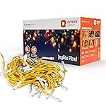 Orient Electric Plastic Joylite LED Pixel Strip Light for Home Decoration | Direct Plug-in | 36 to 46 LEDs | Pack of 1 (7 to10 Meter, Warm White)