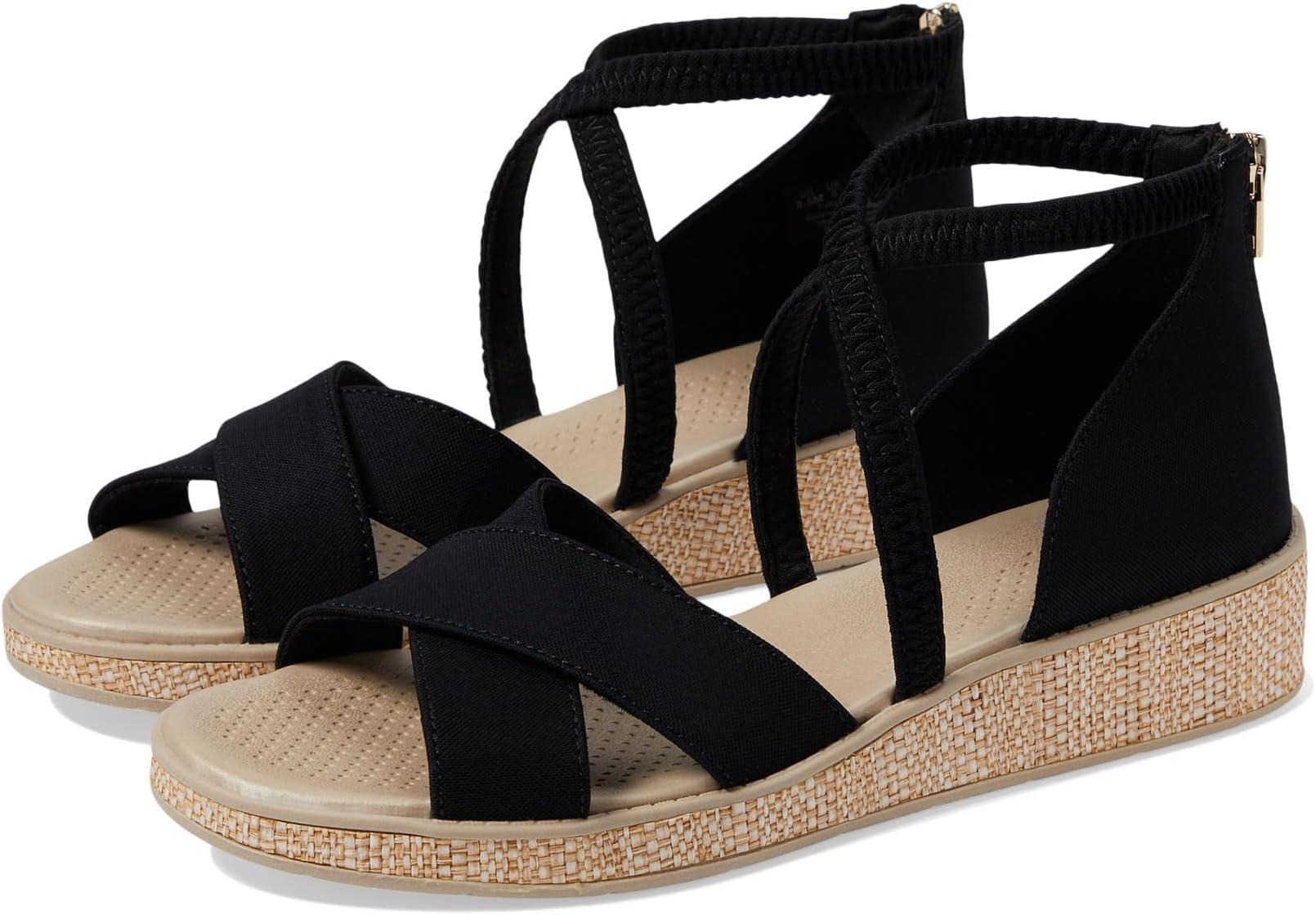Bali Sand Strappy Wedge Sandals