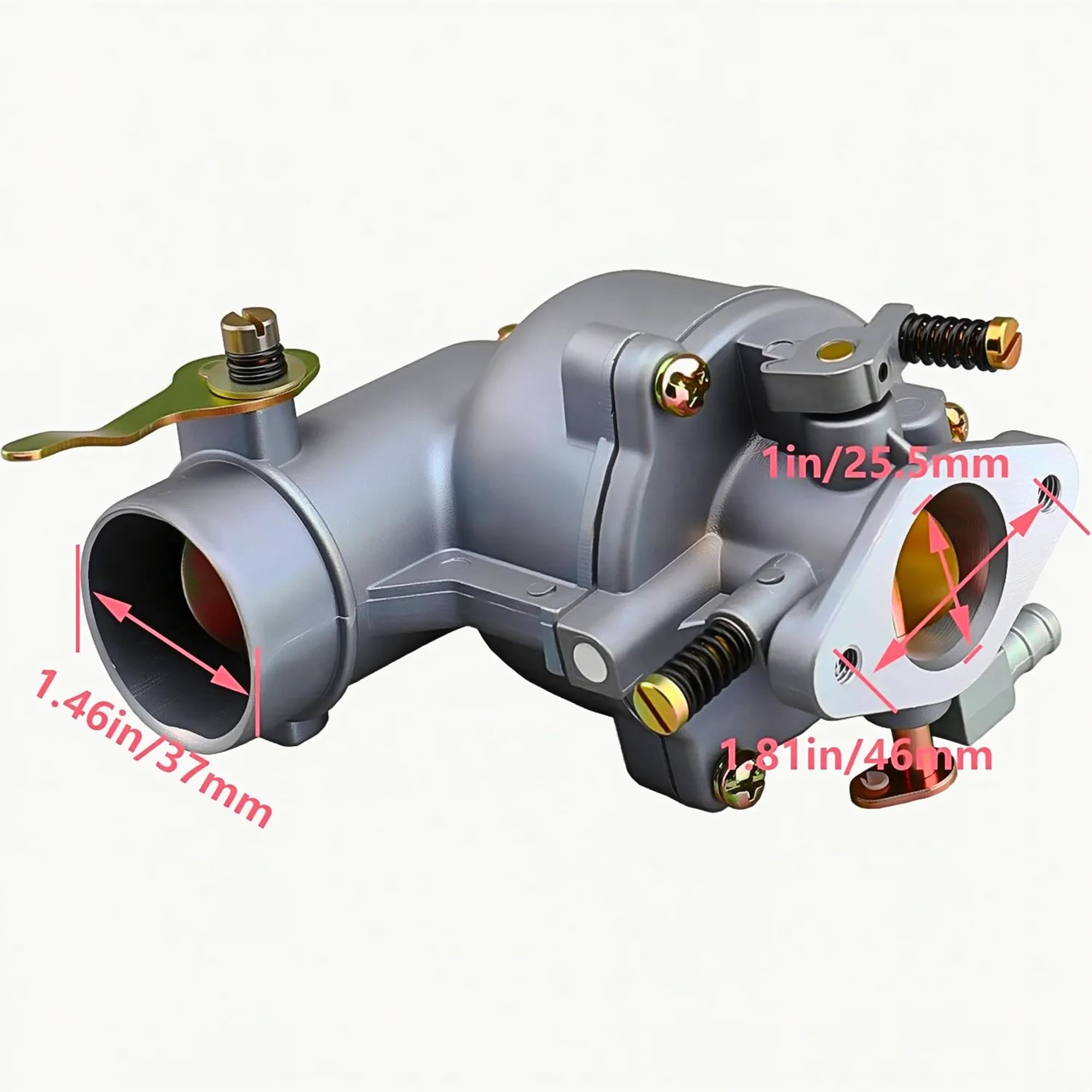 Carburatore di ricambio 390323 per tosaerba Briggs & Stratton 7HP 8HP 9HP 170457, 171431, 171432, 195437, 195451, con filtro dell'aria 393957S