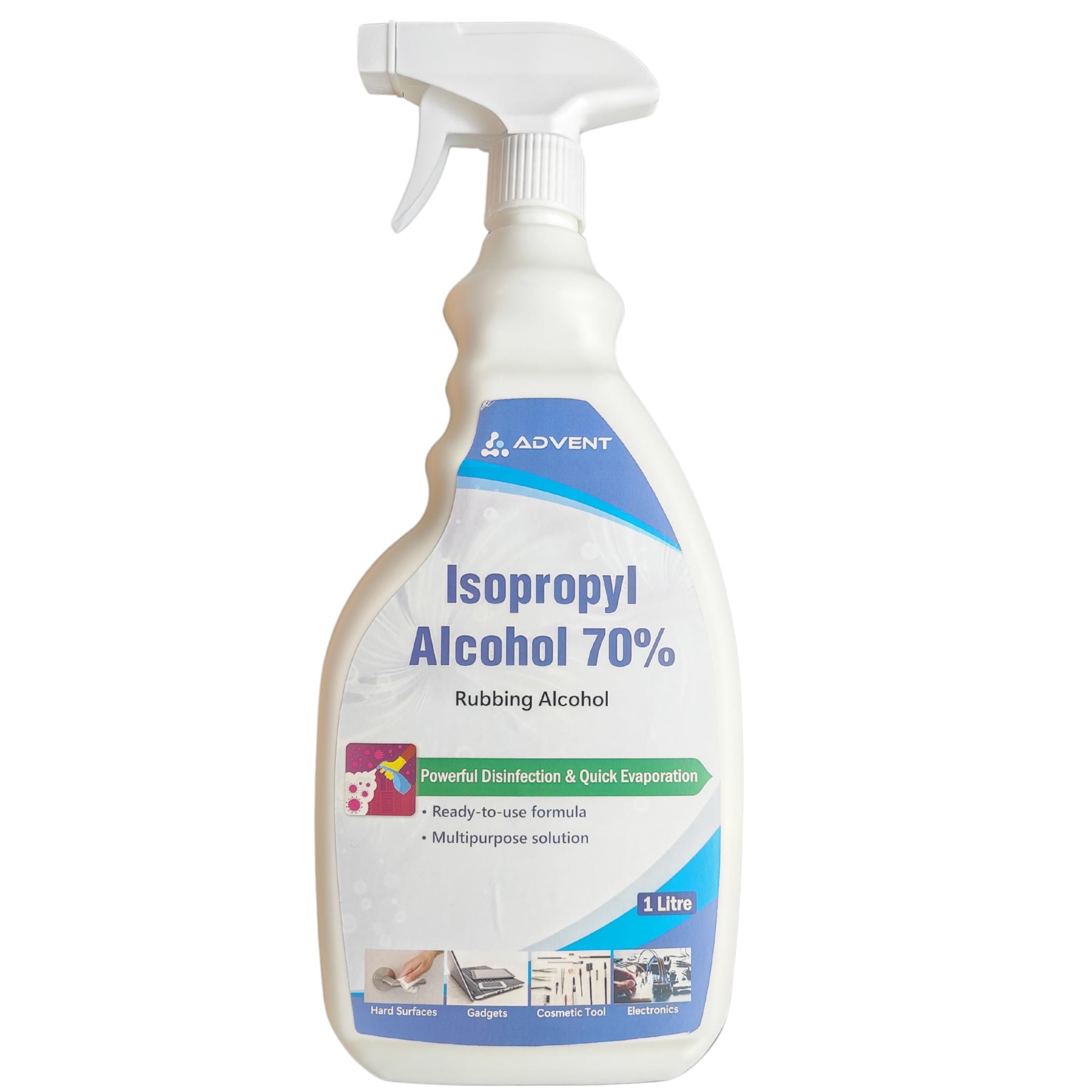 Isopropyl Alcohol 70% (IPA), | Cleaning & Disinfecting | Electrical Equipment, hospital and industrial use