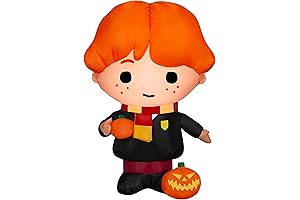 Gemmy Airblown Ron with Jack-o'-Lanterns Decoration