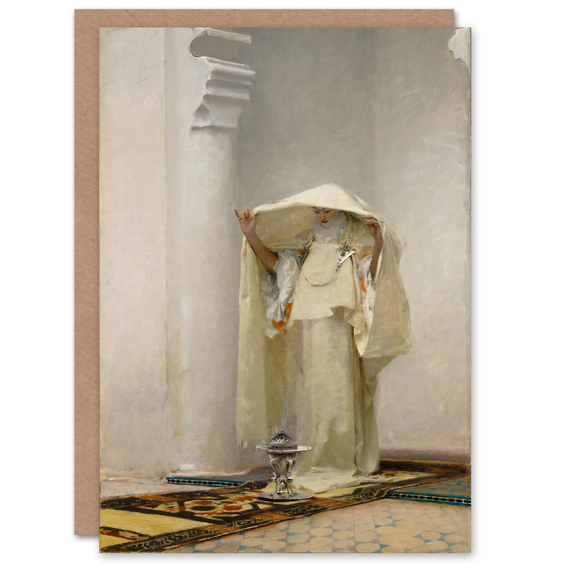 Artery8 John Singer Sargent Art Card Smoke of Ambergris