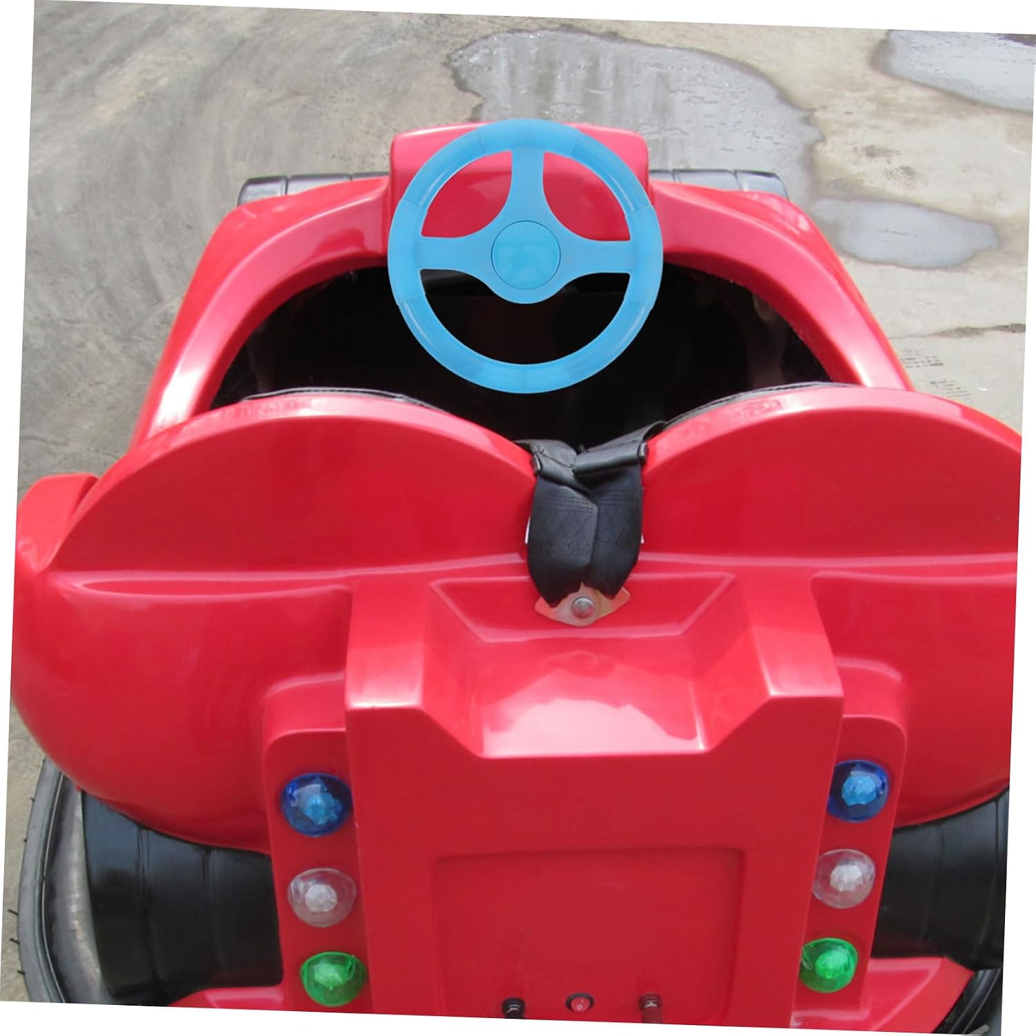 Steering Wheel Racing Toy for Boys and Girls Bumper Car Wheel Boys and Girls Driving Simulator Toy Multiple Play Options