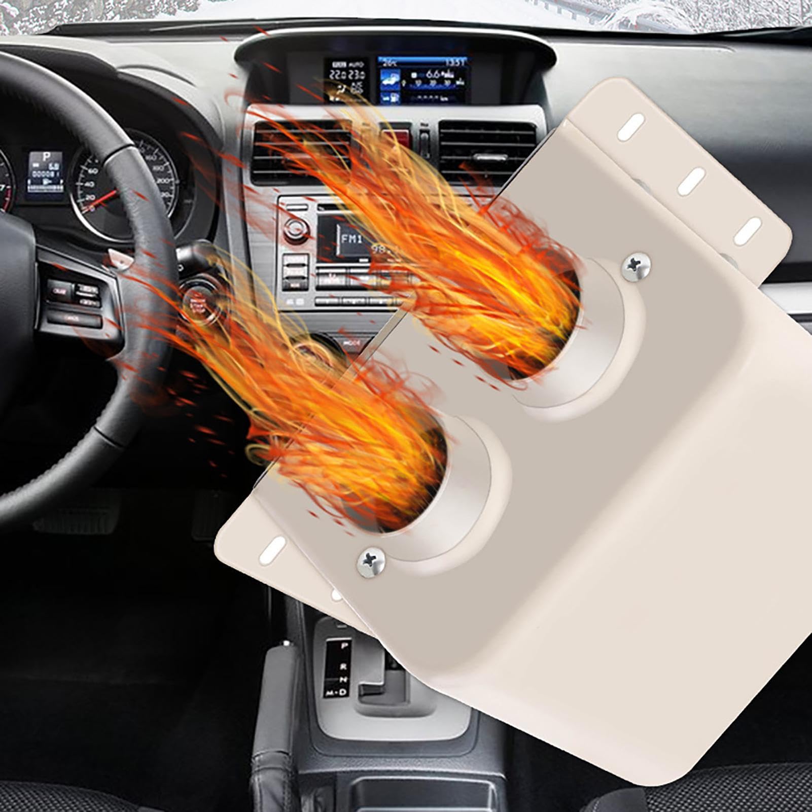 Générique Chauffage de Voiture – Dégivreur de Pare-Brise à Chauffage Rapide