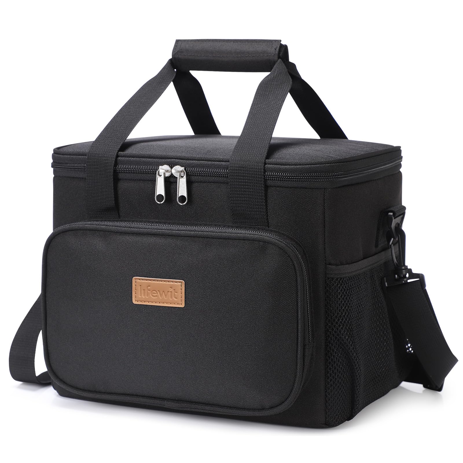 Lifewit Kühltasche klein unterwegs, Isolierte Cooler Bag Lunchtasche faltbar für Herren und Damen, wasserdichte Thermotasche Umhänge für Essen, Bier, Arbeit, Strand, Reise