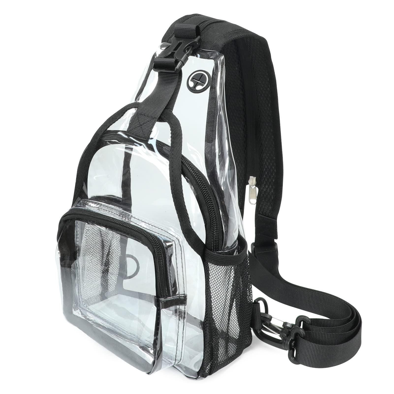 Small Clear Bag Stadium Approved Music Festival Bag, Mini Clear Shoulder Bag, Cute Extra Small Clear Backpack & Purse