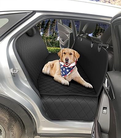 Dog Seat Covers for Cars Back Seat, Coolder Waterproof Scratchproof Nonslip Dog Hammock for Car Backseat Thicken, car seat Protector for Dogs, Washable Backseat Dog Cover for Cars & SUVs
