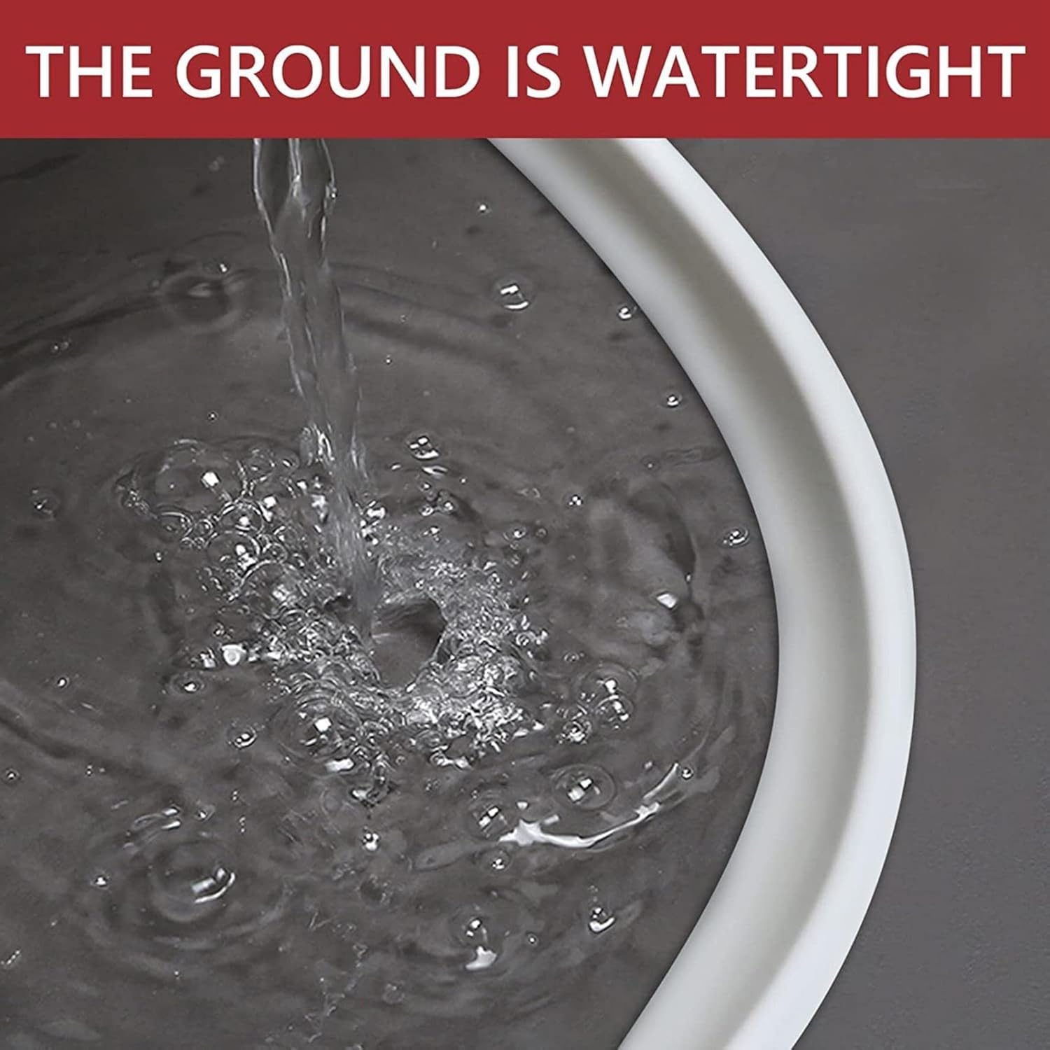 Floor Barrier Seal Strip - Silicone Shower Threshold Water Barrier,Self Adhesive Bathroom Floor Seal Strip,Bath Drip Guard Edging Water Stopper Strip for Sink