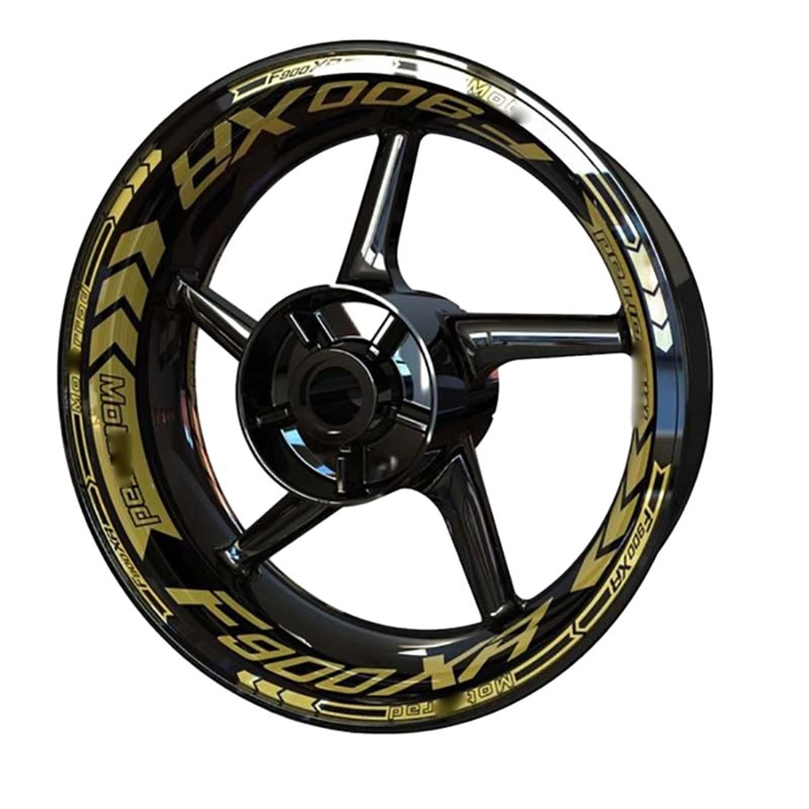 Applique for F900xr Wheel Sticker Rim Decal for F900 XR Front and Rear Set(A8)