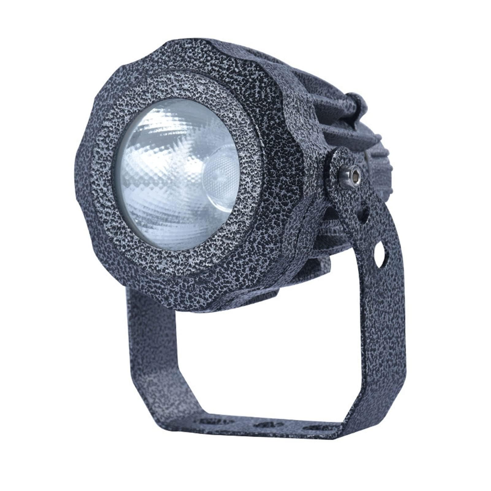 Empotrable Al Aire Libre Focos - Focos Suelo Led Exterior, Focos LED Para Jardín Al Aire Libre AC220V, Focos LED Ajustables Impermeables IP65, Para Patio, Casa, Árbol, Iluminación De Pared(Red,10W(AC2