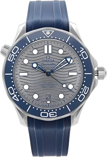 Omega Seamaster Automatic Grey Dial Mens Watch 210.32.42.20.06.001