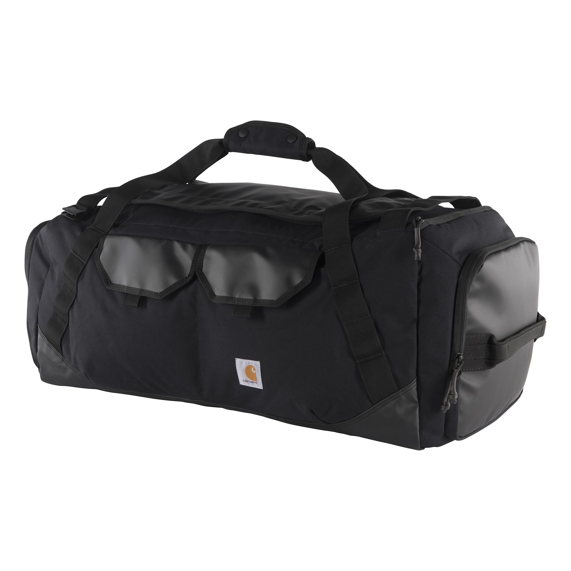 Photo 1 of Carhartt Heavy Haul Utility Duffel Bag's, Water-Resistant Packable Bag for Jobsite, Gym, and Travel, Black, 55L