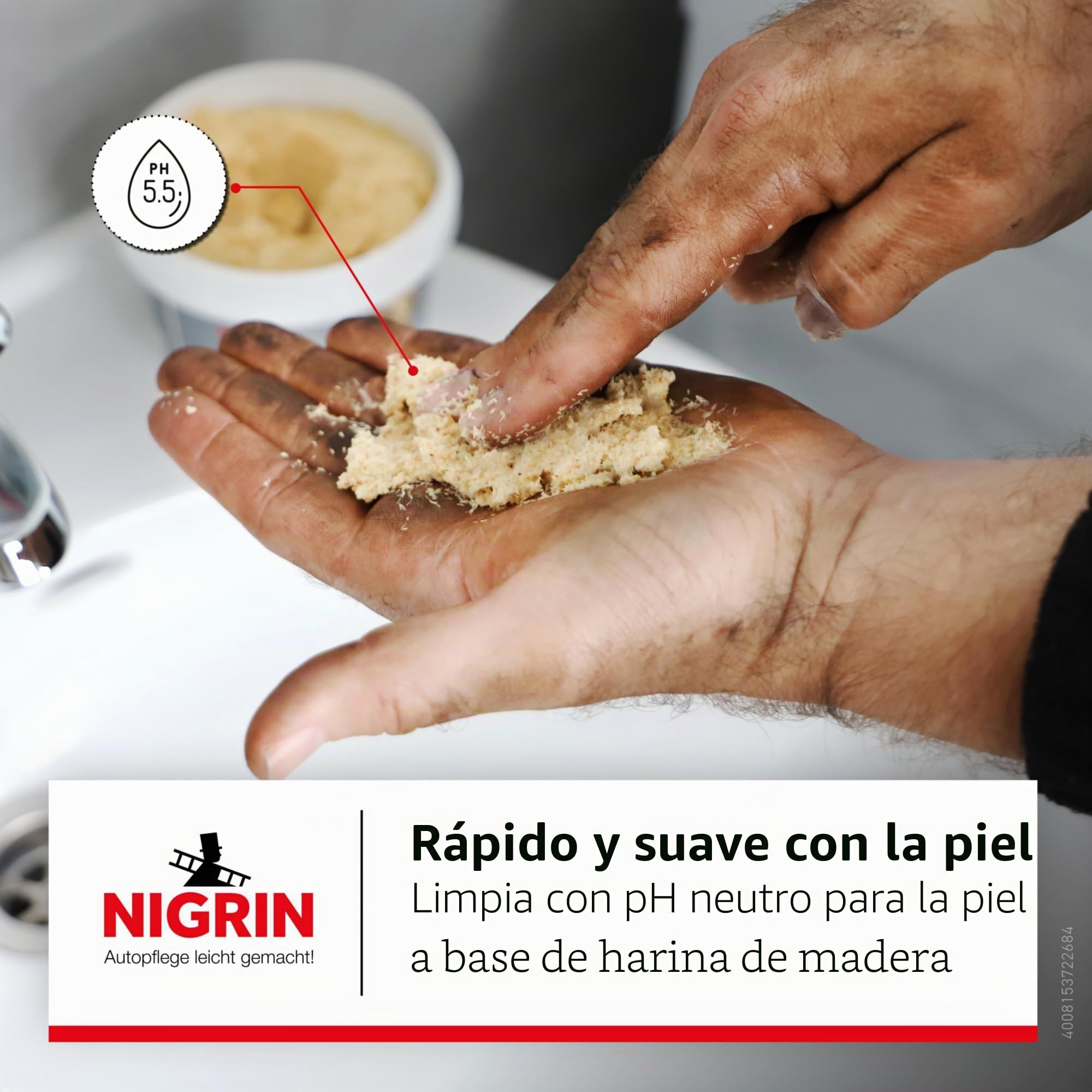 Nigrin RepairTec 72268 Jabón para manos profesional 500 ml