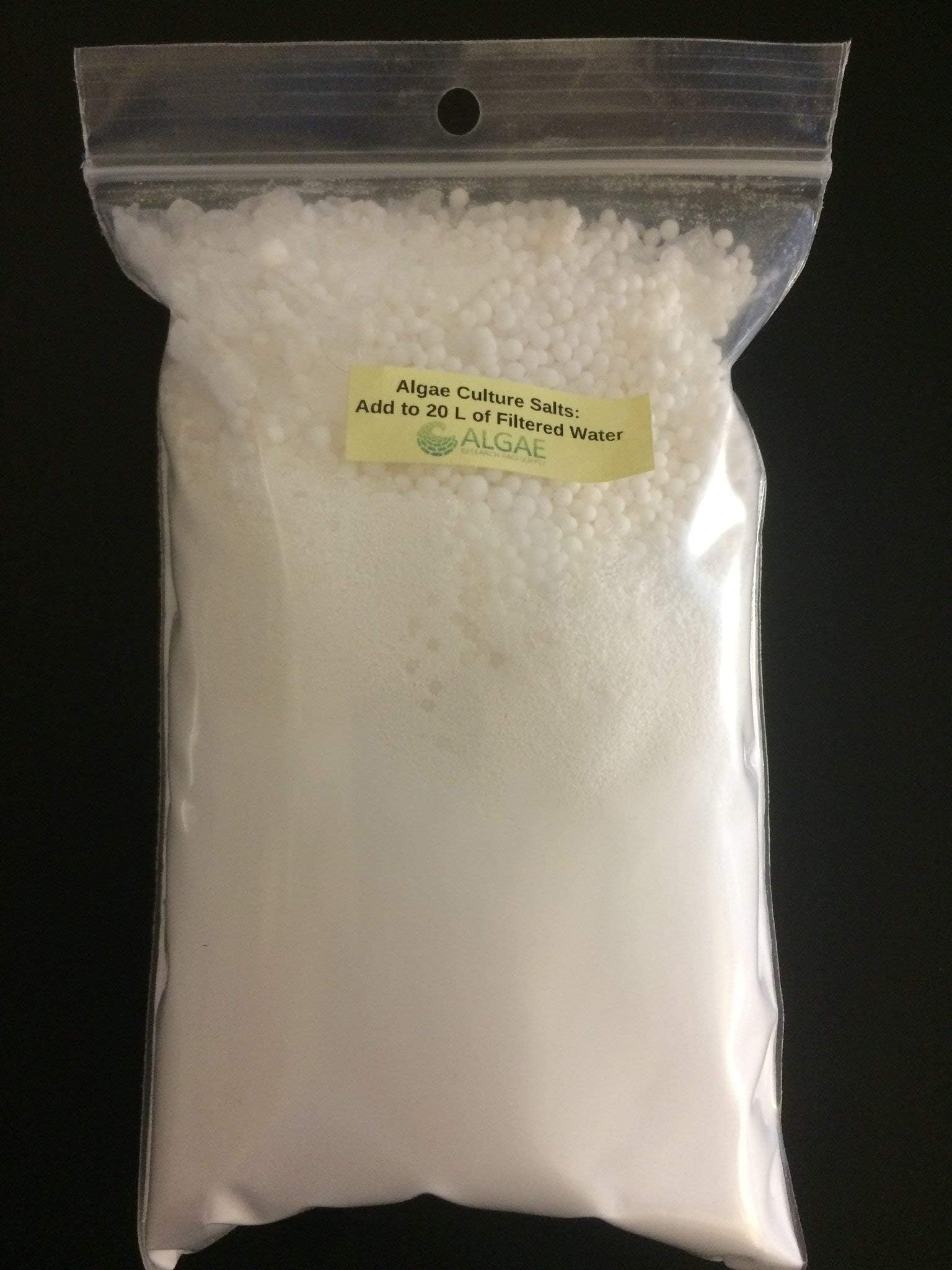 Algae Research Supply Algae Research Supply Salts Spirulina Alkali Media, Makes 5 Gallons, Perfect for School Science Fairs/Projects, Experiments & Classrooms