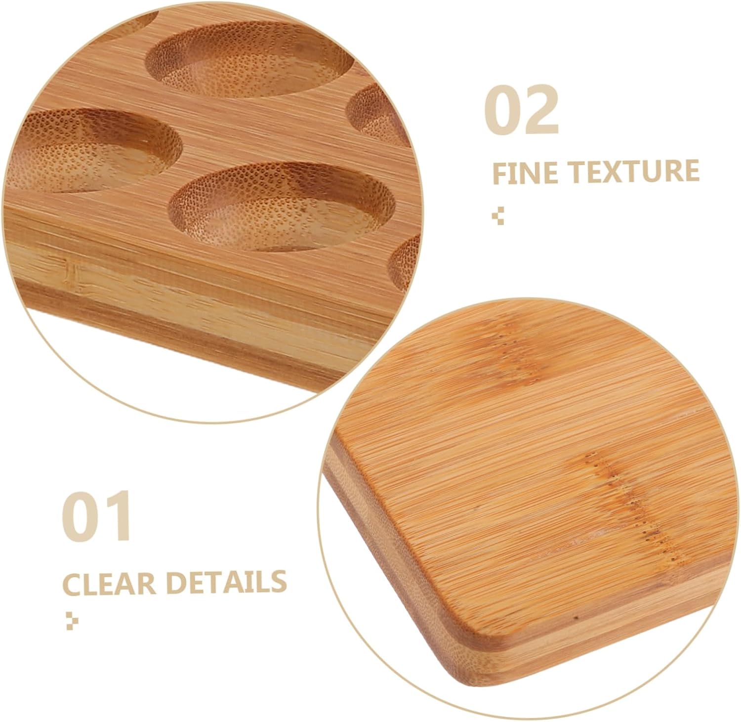 12holes Wooden Holder and Functional Storage for Chicken Eggs for Kitchen Countertops and Refrigerators Organized Display and Efficient Space Utilization