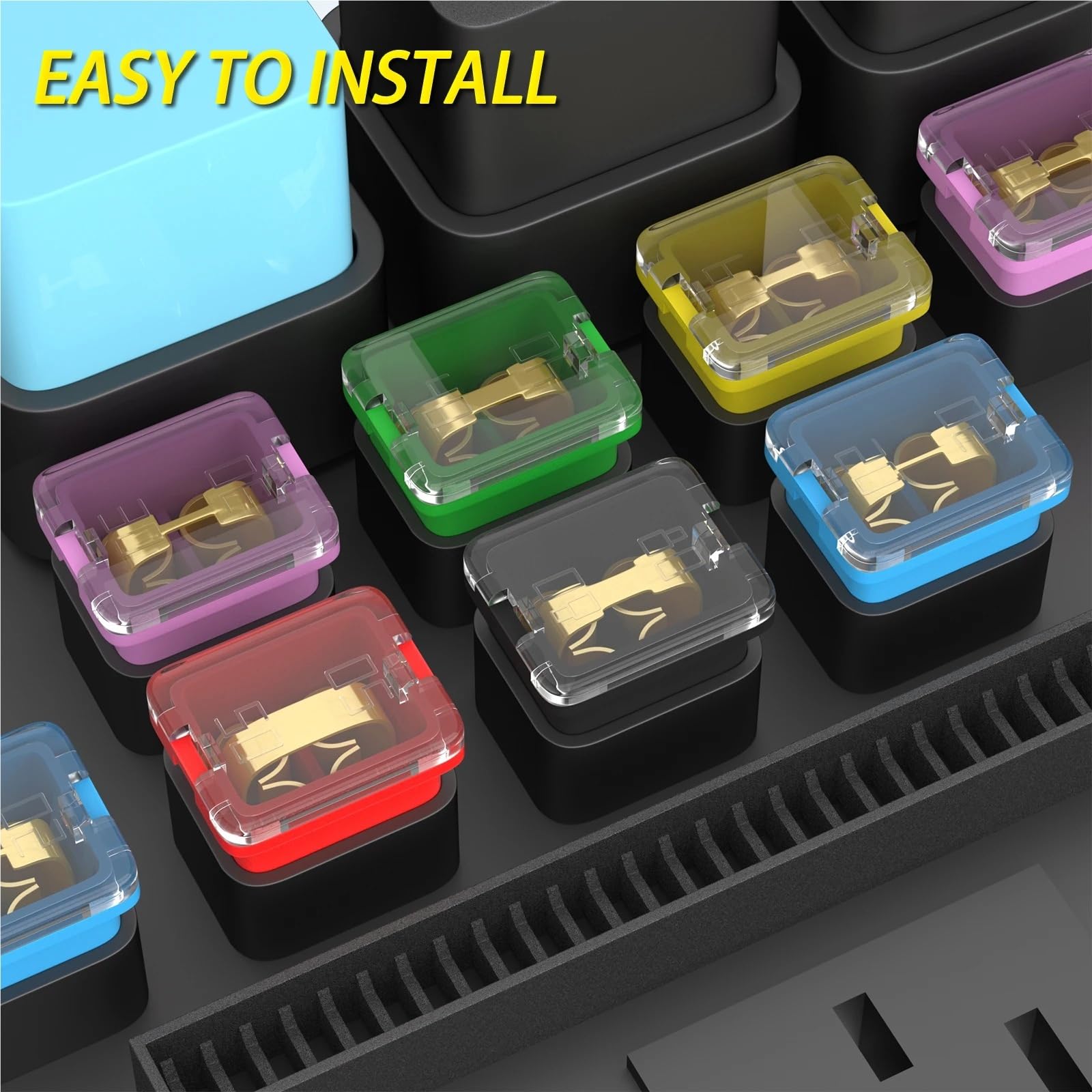 Kit assortimento fusibili for auto 36 pezzi