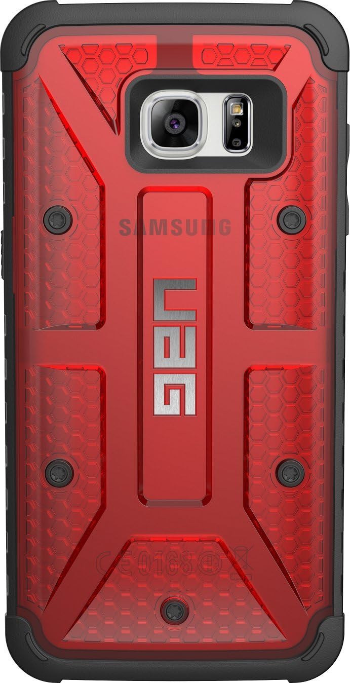 UAG Samsung Galaxy S7 Edge [5.5-inch Screen] Feather-Light Composite [Magma] Military Drop Tested Phone Case