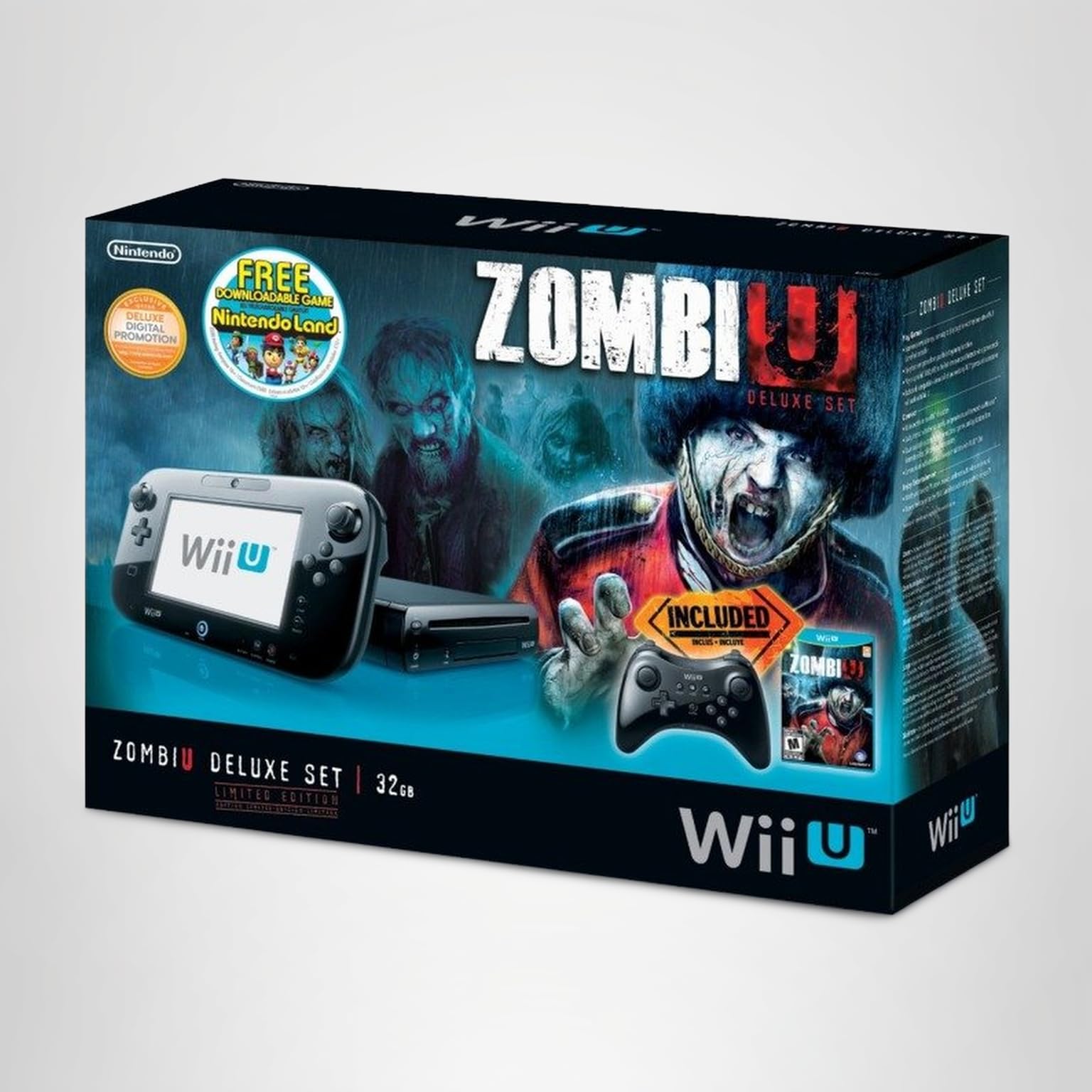 その他 Nintendo  WiiU Amazon.com: ZombiU Deluxe Set Wii U Console : Video Games
