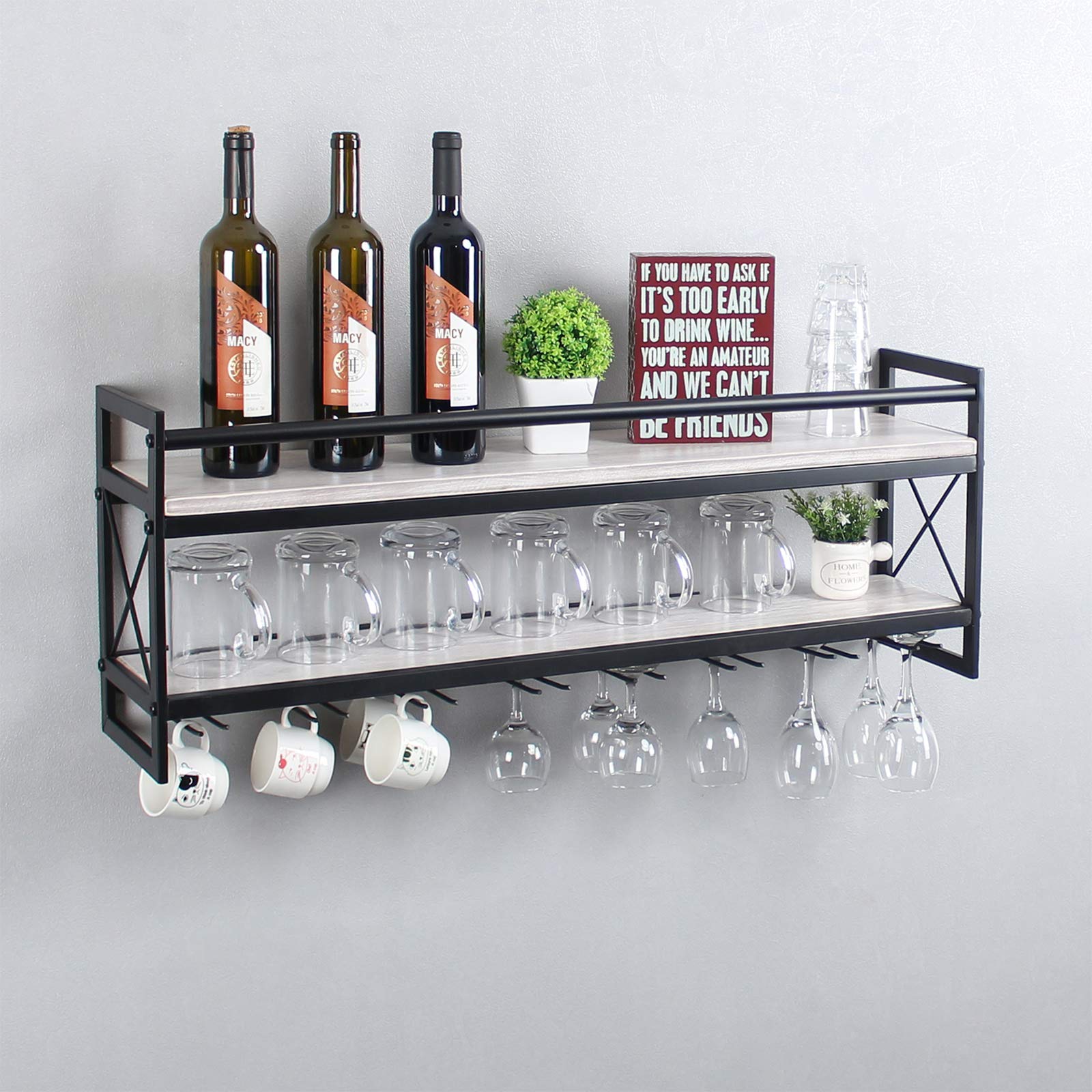 Shelves For Wine Glasses Decor For You
