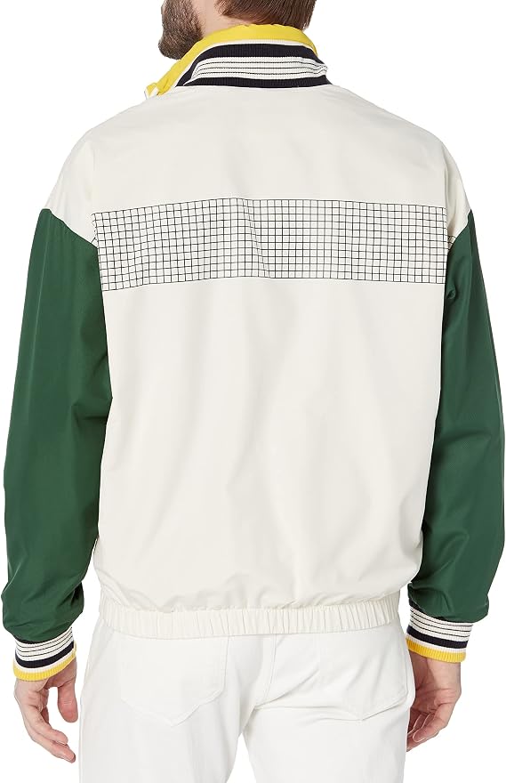 Lacoste Varsity Men's Full Zip Bomber Jacket
