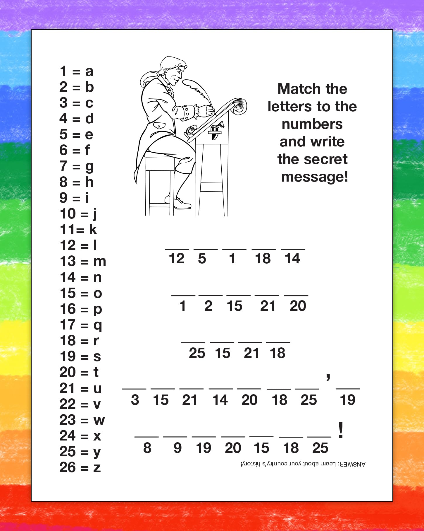 ZOCO I Love America Coloring Books For Kids (50 Bulk Pack, Without...