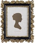 Sunlit Vintage Picture Frame 8x10 Inch, Luxury Antique Photo Frames with Glass Front, Photo Display, Tabletop Wall Hanging, Gift Ideas, Gold and Blue