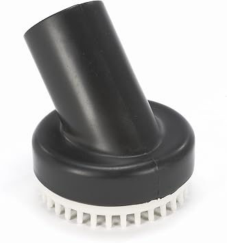Shop-Vac 9190400 Dog Grooming Tool, 1.25 Inch Diameter, Soft Bristles for Gentle Pet Grooming and Vacuuming, 1-Pack