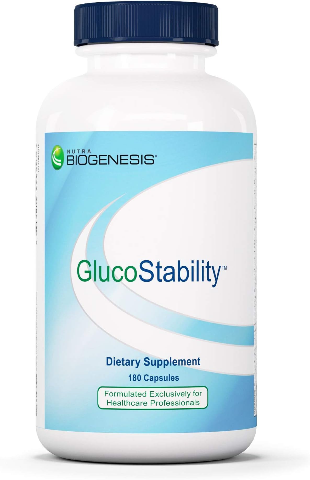 Nutra BioGenesis - GlucoStability - Multivitamin/Mineral Plus L-Carnitine, R-ALA and Vanadium to Help Support Metabolic Balance - 180 Capsules