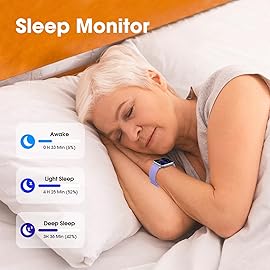 Pautios Pedometer Watch Senior Friendly No App/Phone Required, Waterproof Fitness Tracker Watch with Step Counter Calories/Sleep Tracker for Walking Running for Men Women