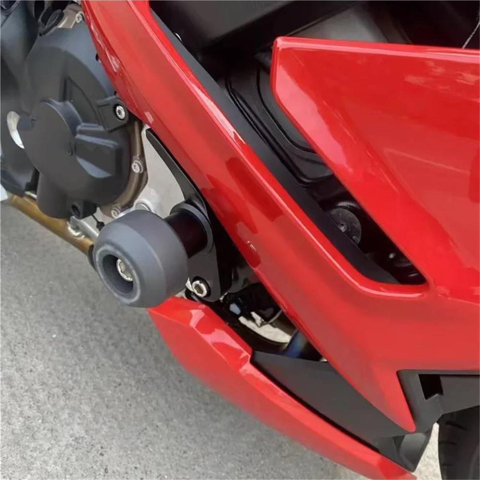 Protector De Chasis para Motocicleta con Almohadilla Antichoque para S1000R, S1000R, S1000R 2021 Y S1000RR 2022-2024 Marco Protección contra Caídas