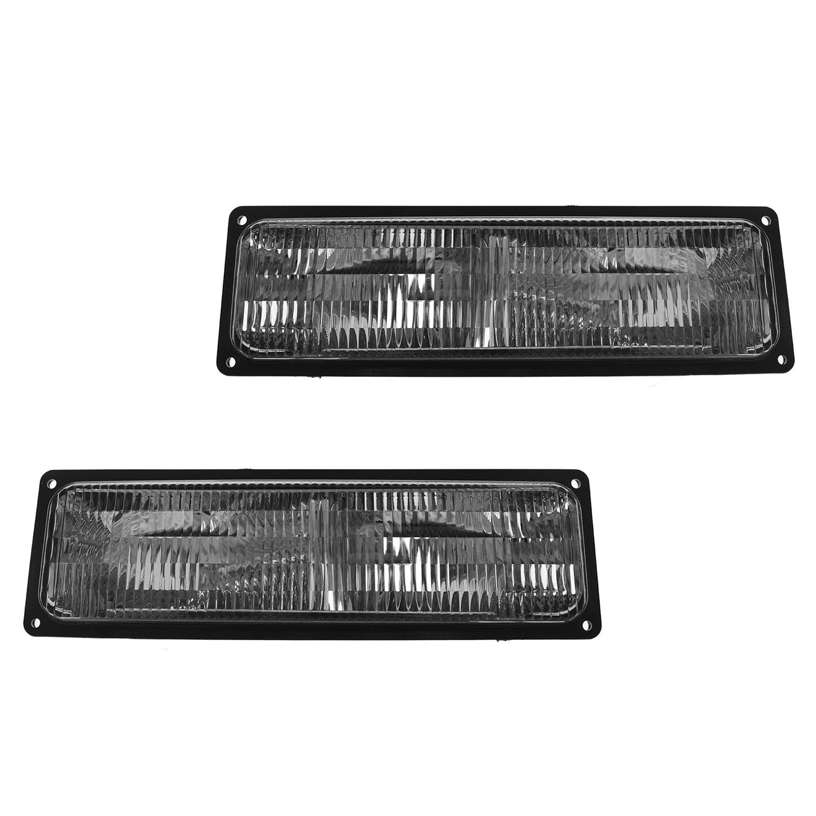 Corner Parking Turn Signal Light Lamp Left & Right Pair Set for Chevy GMC Truck