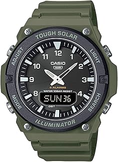 [カシオ] 腕時計 カシオコレクション 【国内正規品】タフソーラー AQ-S820W-3BJF メンズ カーキ