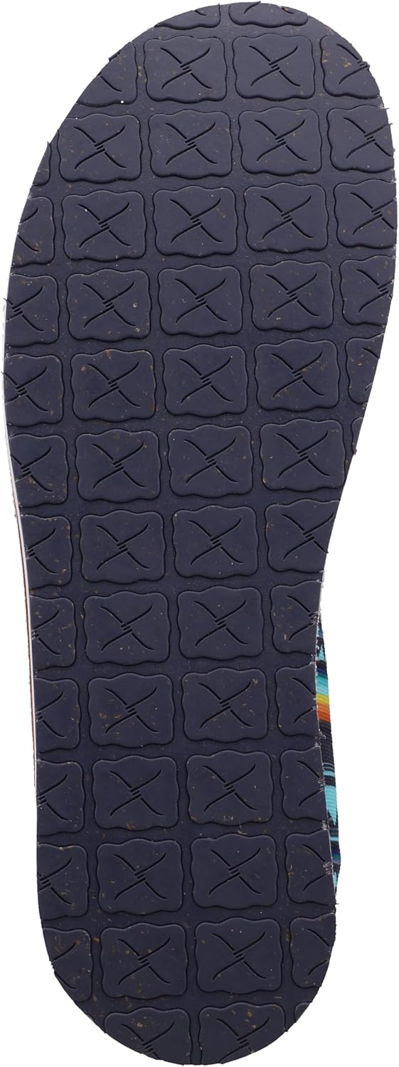 Twisted X Men's Hooey Slip-On, Moc Toe, Blue Geo Landscape, 11 M - Image 6