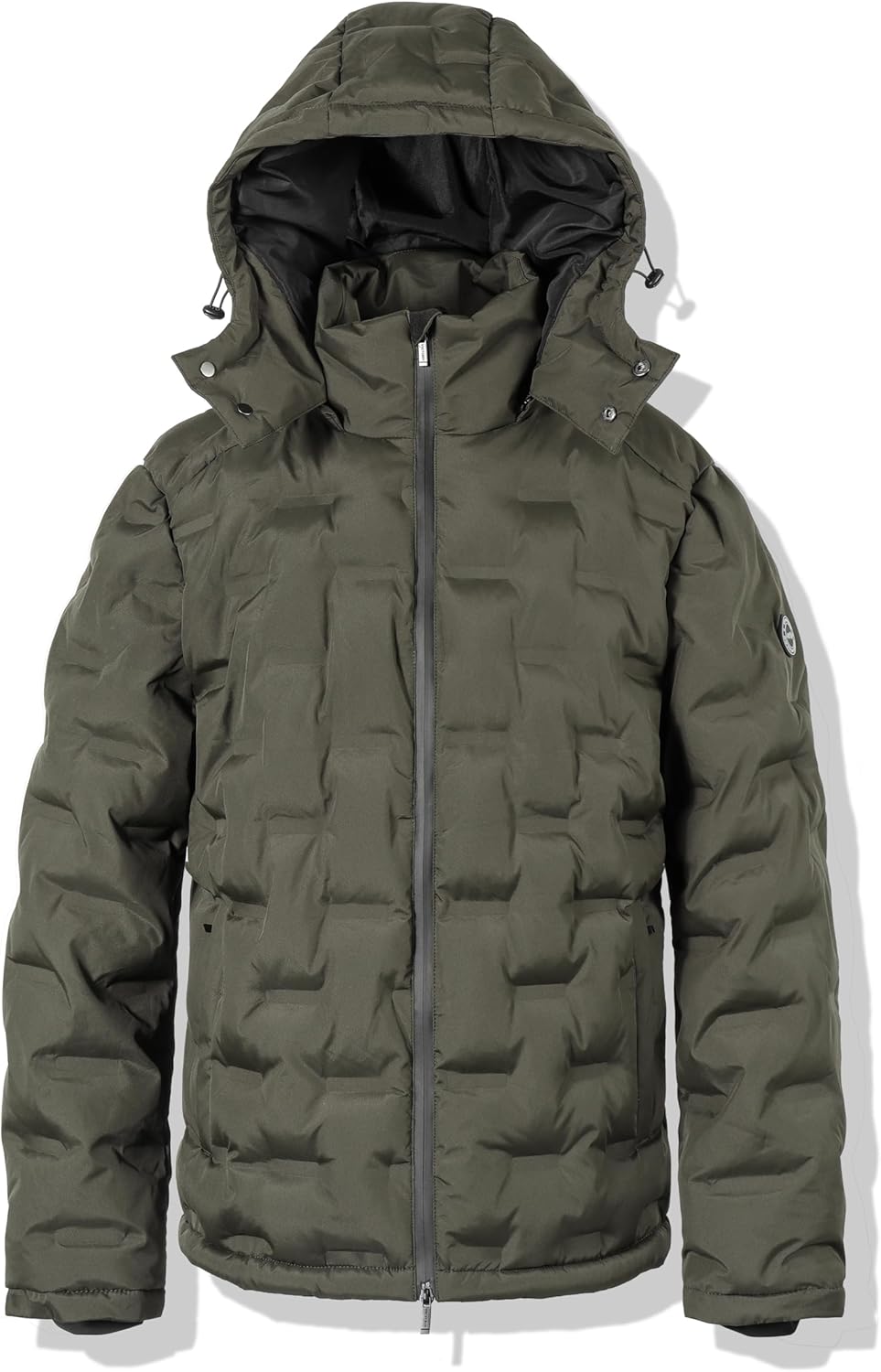 Victory OUTFITTERS Men's Waterproof Lightweight Quilted Winter Warm Jacket Winter Coat