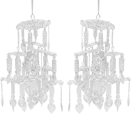 Samyuktha Womens Silver Plated Beautiful Punjabi Bridal Kaleera Traditional Kaliras for Bride