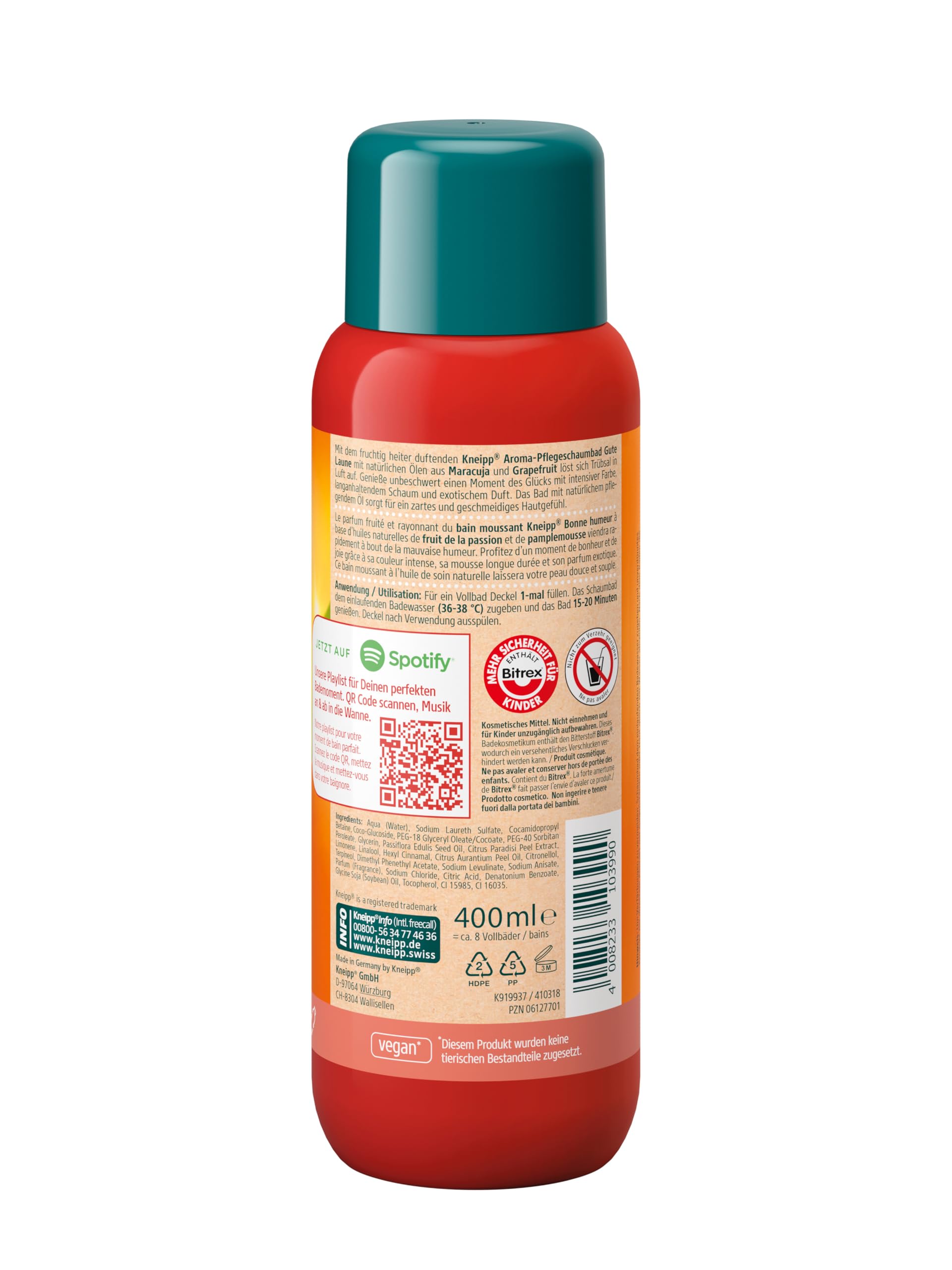 Kneipp Płyn do Kąpieli, 400 ml