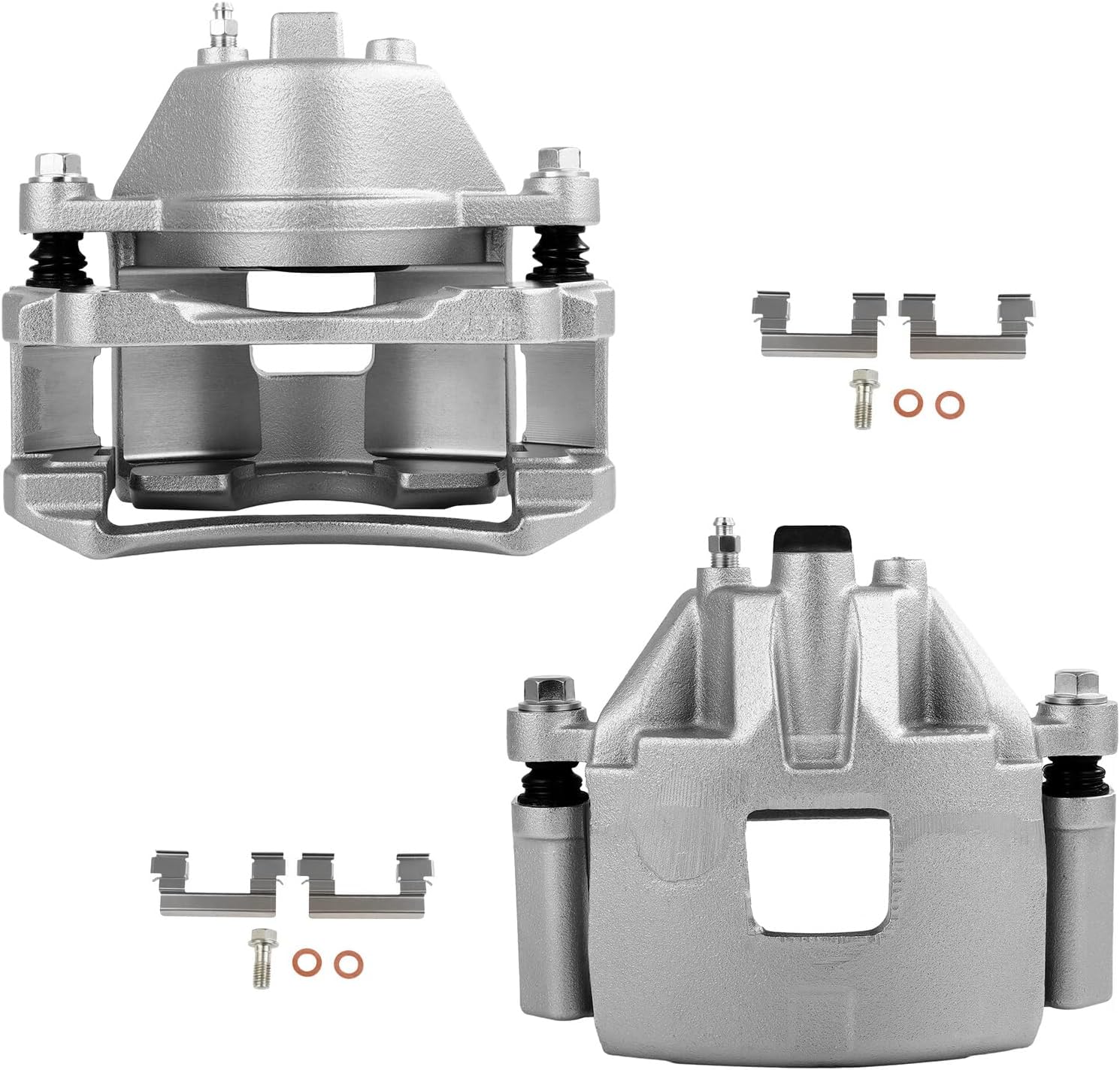 SCITOO 18B4638A 18B4639A Front Left & Right Disc Brake Calipers Assembly w/Bracket For Buick,For Cadillac,For Chevy,For Oldsmobile,For Pontiac