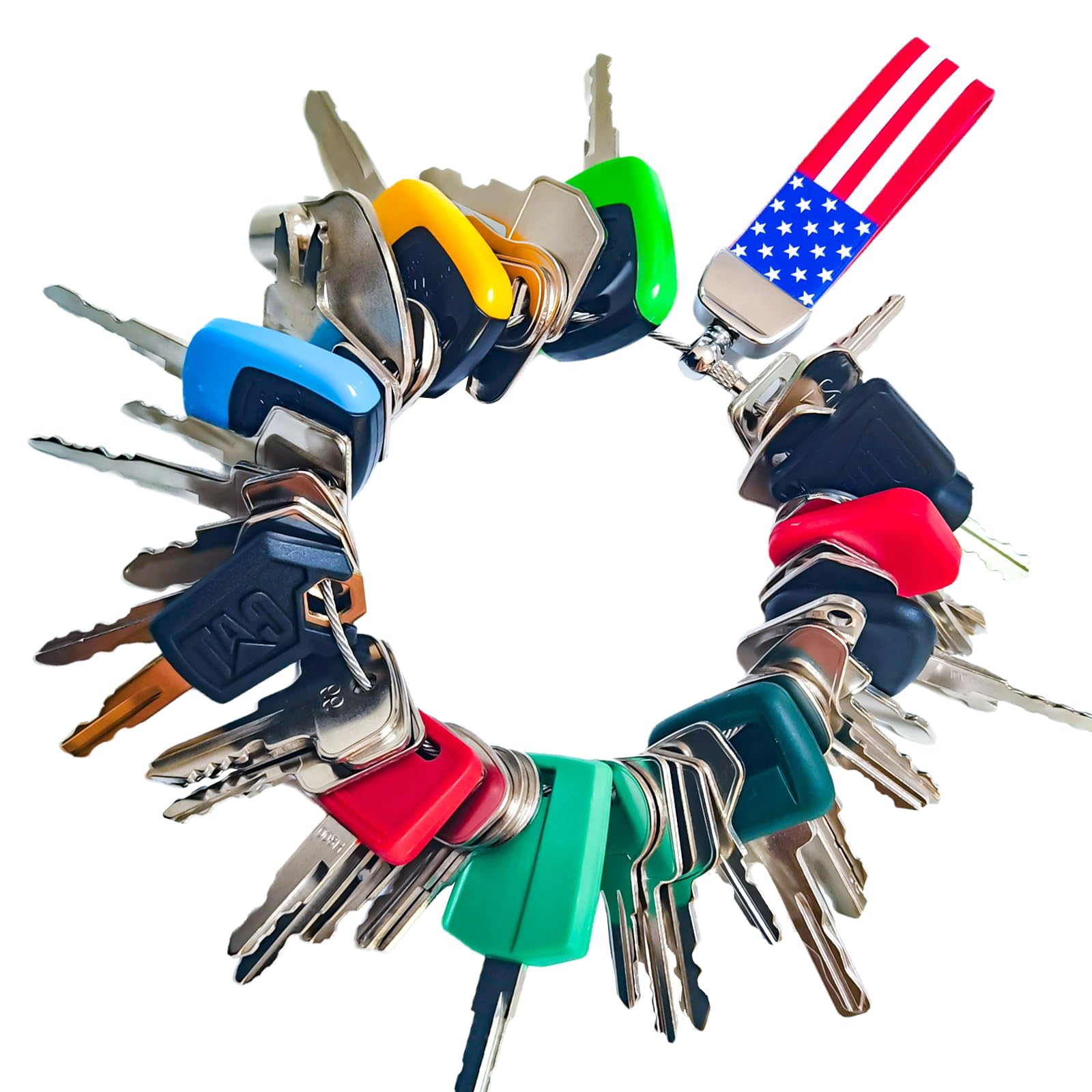 Amazon.com: 44 Multi Types Heavy Equipment Replacement Keys