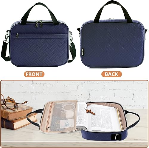 Miniatura 4 de Funda para la Biblia para mujer, fundas de la Biblia, funda de transporte para la Biblia, bolsas y bolsas para mujeres con correa de hombro