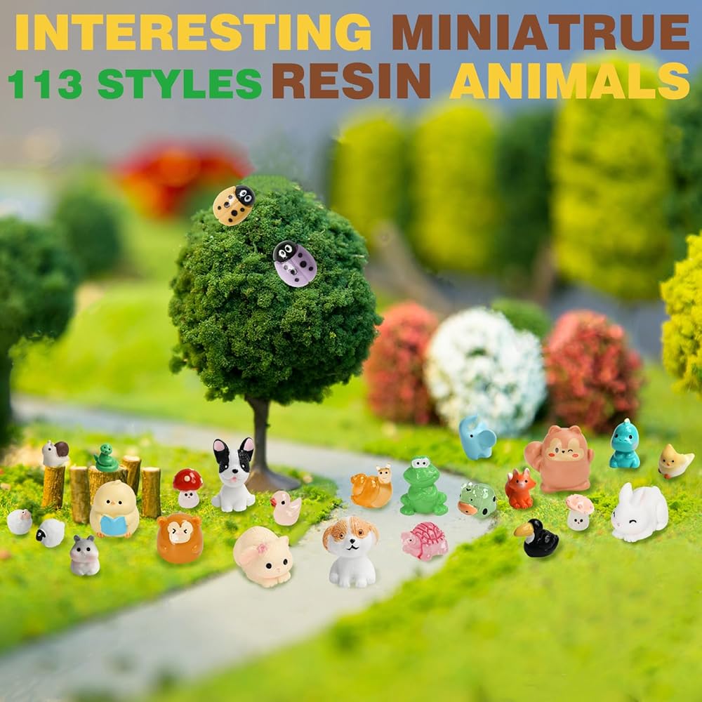 Mini-ensemble De Noël Mini Statue De Pingouin En Résine